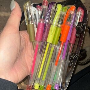 Gel tech colorful pens
